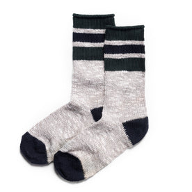 flatlay of The Camp Sock in Heather Grey
