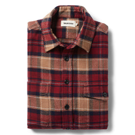 The Crater Shirt in Cardinal Check - featured image