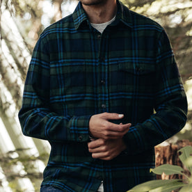 The Crater Shirt in Evergreen Check - featured image