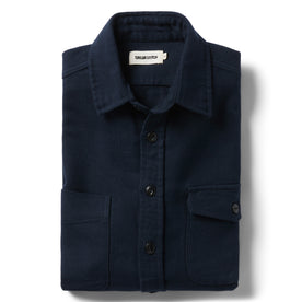 The Crater Shirt in Navy Twill - featured image