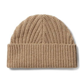 The Fisherman Beanie in Camel - featured image