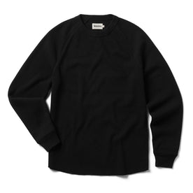 The Heavy Bag Waffle Long Sleeve in Coal - featured image