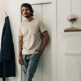 The Heavy Bag Tee in Oatmeal - featured image