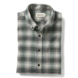 folded flatlay of The Jack in Spruce Nep Plaid