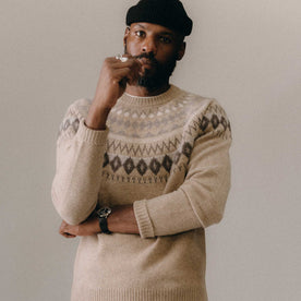 The Magnus Sweater in Natural - featured image