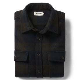 flaltay of The Maritime Shirt Jacket in Pike Plaid folded
