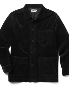 flatlay of The Ojai Jacket in Coal Cord, Outerwear by Taylor Stitch