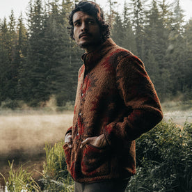 The Port Jacket in Khaki Kilim - featured image