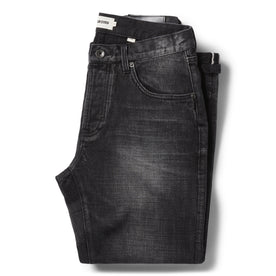 The Slim Jean in Black 3-Month Wash Selvage - featured image