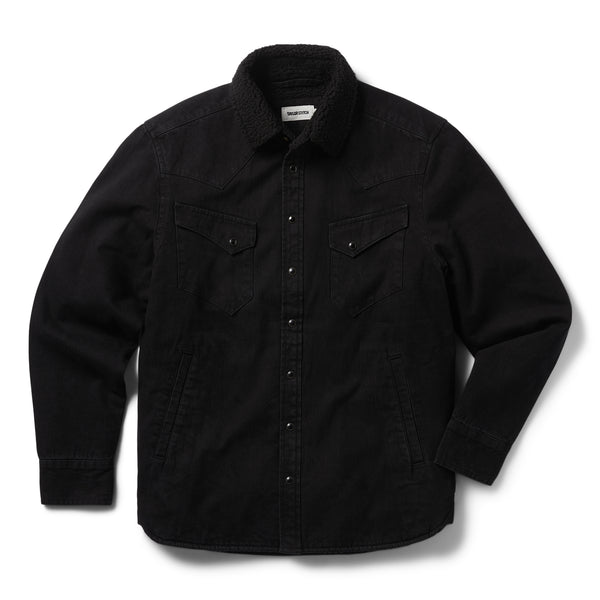 The Western Shirt Jacket in Washed Coal | Taylor Stitch