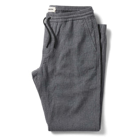 The Apres Pant in Heather Grey Double Cloth - featured image
