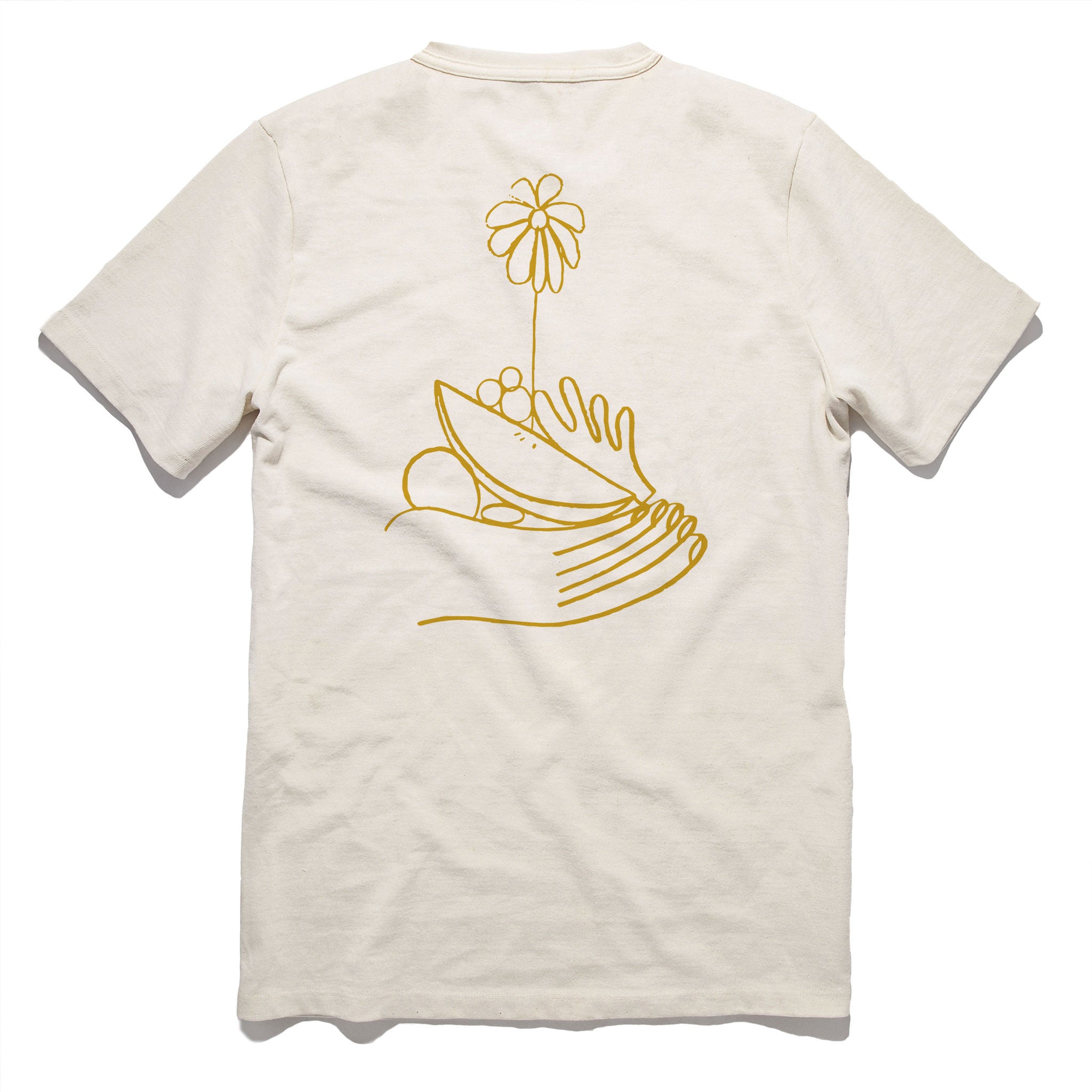 The Hope & Solidarity <br> Heavy Bag Tee in Natural: Alternate Image 1, Knits by Taylor Stitch