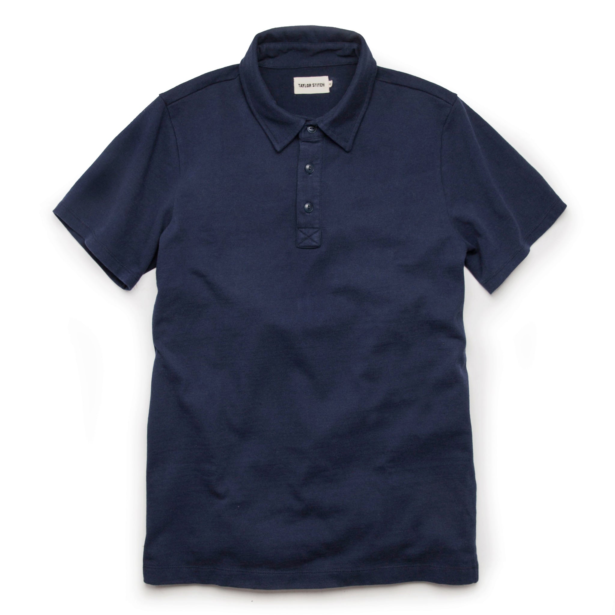 The Heavy Bag Polo in Navy: Featured Image, Knits by Taylor Stitch