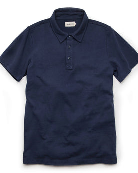 The Heavy Bag Polo in Navy: Featured Image, Knits by Taylor Stitch