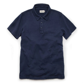 The Heavy Bag Polo in Navy: Featured Image