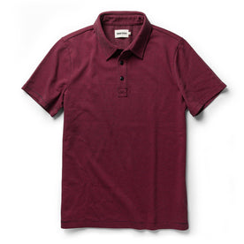 The Heavy Bag Polo in Red Stripe: Featured Image