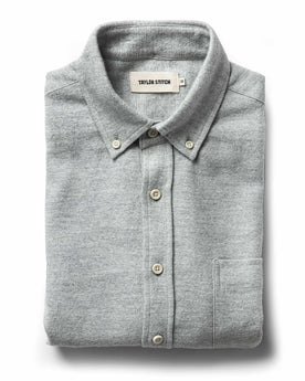 The Jack in Brushed Heather Grey: Featured Image, Wovens by Taylor Stitch