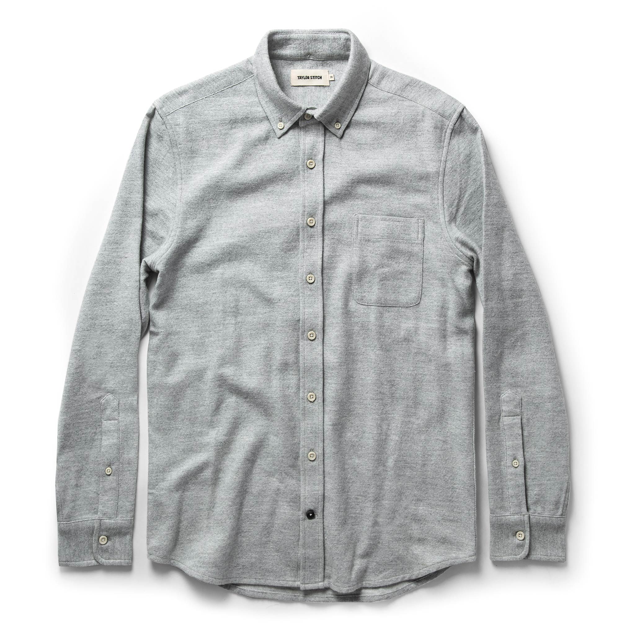 The Jack in Brushed Heather Grey: Alternate Image 8, Wovens by Taylor Stitch