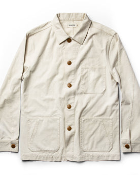 The Ojai Jacket in Natural Reverse Sateen: Featured Image, Outerwear by Taylor Stitch