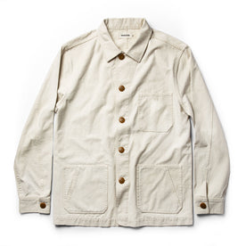 The Ojai Jacket in Natural Reverse Sateen - featured image