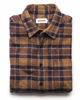 The California in Caramel Plaid: Featured Image, Wovens by Taylor Stitch