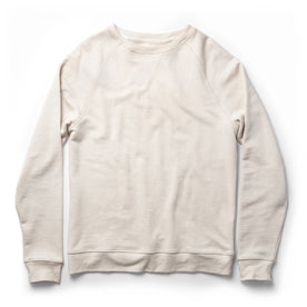 The Crewneck in Natural Donegal Terry: Featured Image