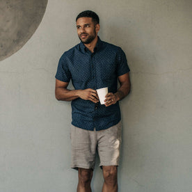 The Short Sleeve Jack in Indigo Star - featured image