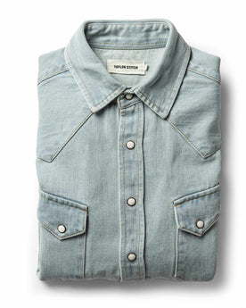 The Western Shirt in Washed Denim: Featured Image, Wovens by Taylor Stitch