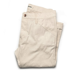 The Camp Pant in Natural Reverse Sateen: Featured Image