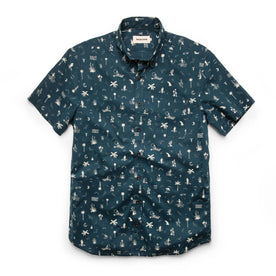 The Short Sleeve Jack in Navy Aloha - featured image
