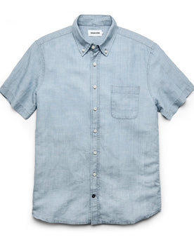 The Short Sleeve Jack in Sun Bleached Linen: Featured Image, Wovens by Taylor Stitch
