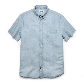 The Short Sleeve Jack in Sun Bleached Linen - featured image