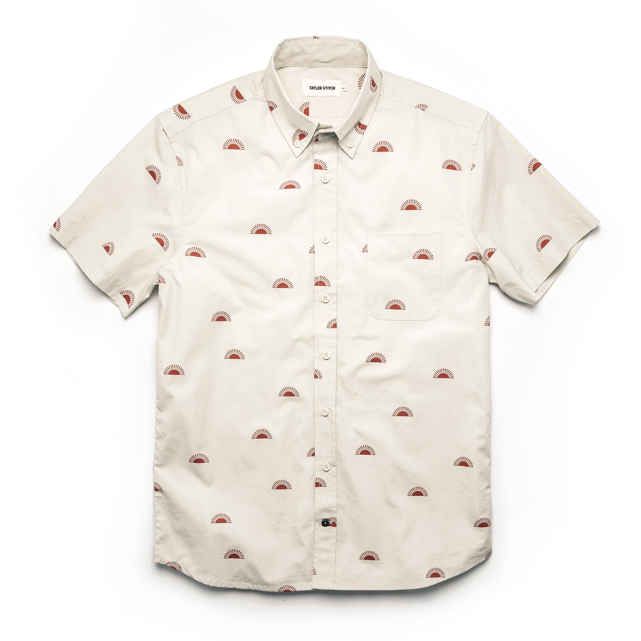 The Short Sleeve Jack in Sunrise: Featured Image, Wovens by Taylor Stitch