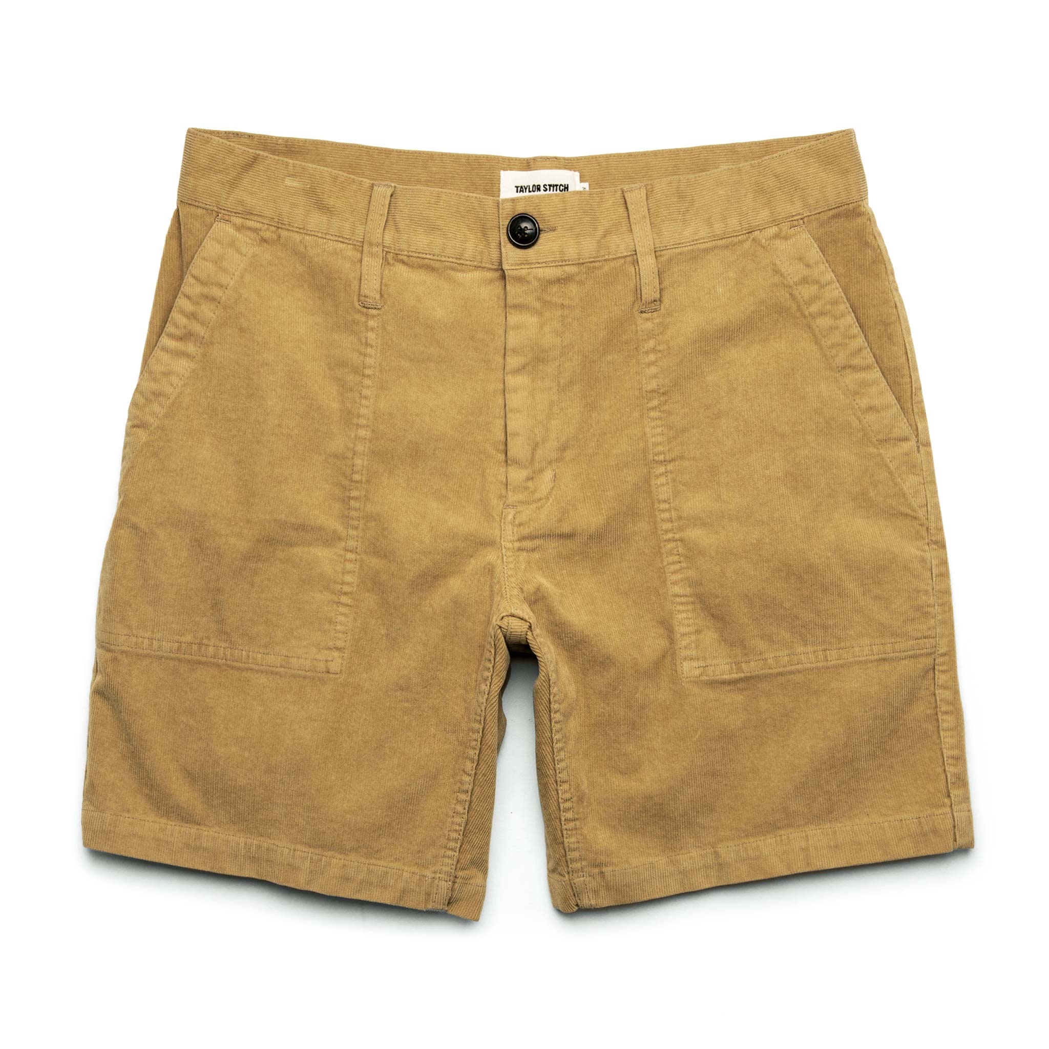 The Trail Short in Khaki Cord: Featured Image, Shorts by Taylor Stitch