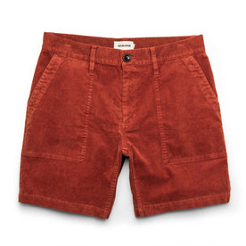The Trail Short in Rust Cord: Featured Image