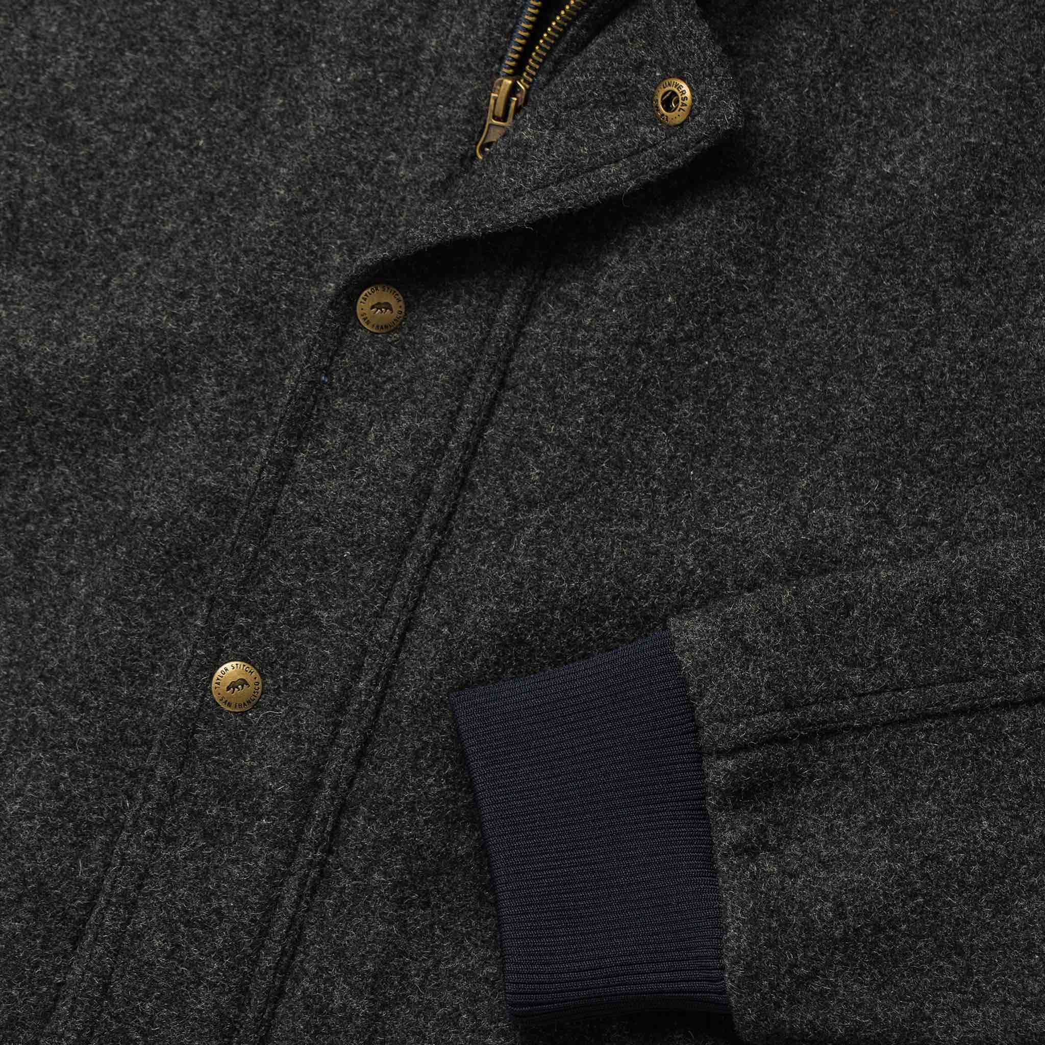 material shot, Outerwear by Taylor Stitch