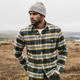 The Crater Shirt in Green Plaid - featured image