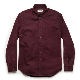 The Jack in Maroon Brushed Oxford: Alternate Image 9