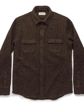 The Leeward Shirt in Chocolate Donegal: Alternate Image 8, Wovens by Taylor Stitch