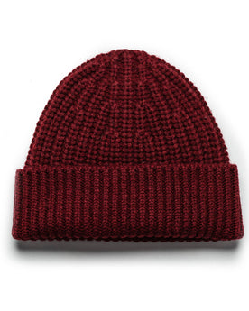 The Beanie in Maroon: Featured Image, Accessories by Taylor Stitch