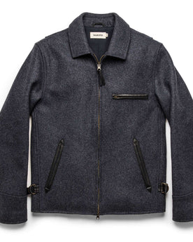 The Monterey Bomber in Navy Wool: Featured Image, Outerwear by Taylor Stitch