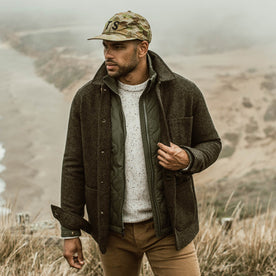 The Ojai Jacket in Shetland Moss - featured image