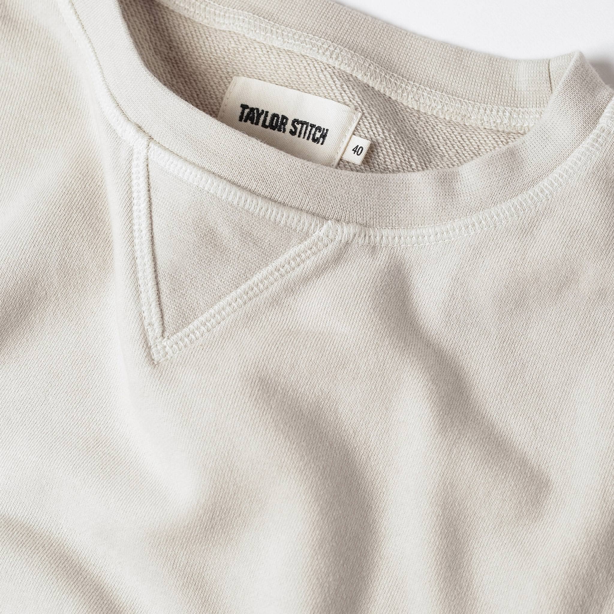 material shot of collar, Knits by Taylor Stitch