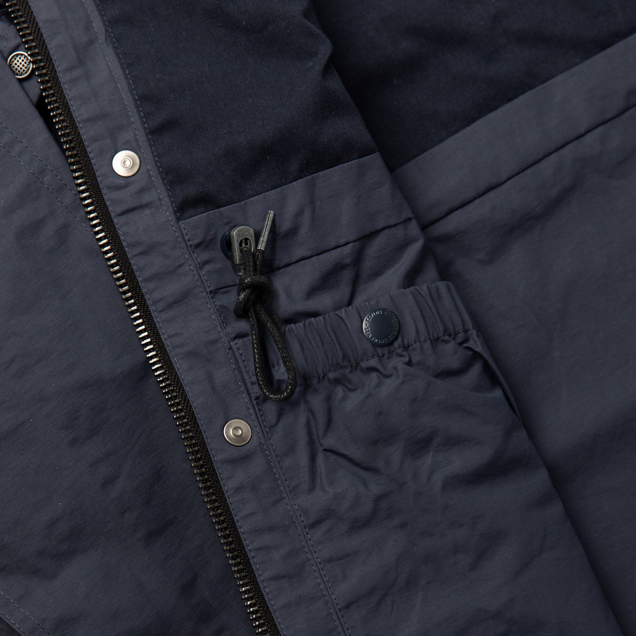 material shot of interior pocket, Outerwear by Taylor Stitch