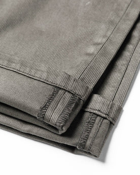 material shot of cuff detail, Bottoms by Taylor Stitch