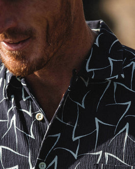 The Short Sleeve Hawthorne in Dark Navy Seagull: Alternate Image 3, Wovens by Taylor Stitch