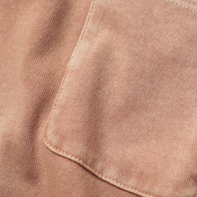 material shot of pocket detail
