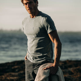 The Heavy Bag Tee in Sea Green - featured image