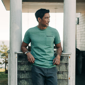 The Heavy Bag Tee in Pacific - featured image