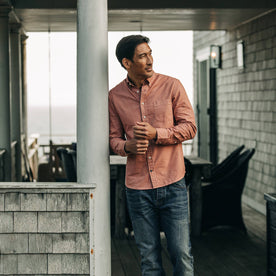 The Jack in Dusty Rose Oxford - featured image
